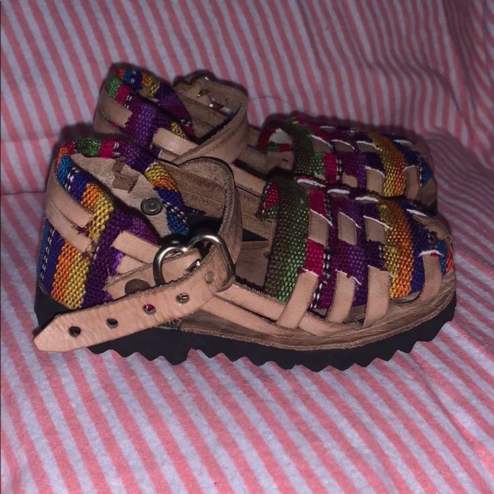 Colorful Mexican Sandals BRAND NEW